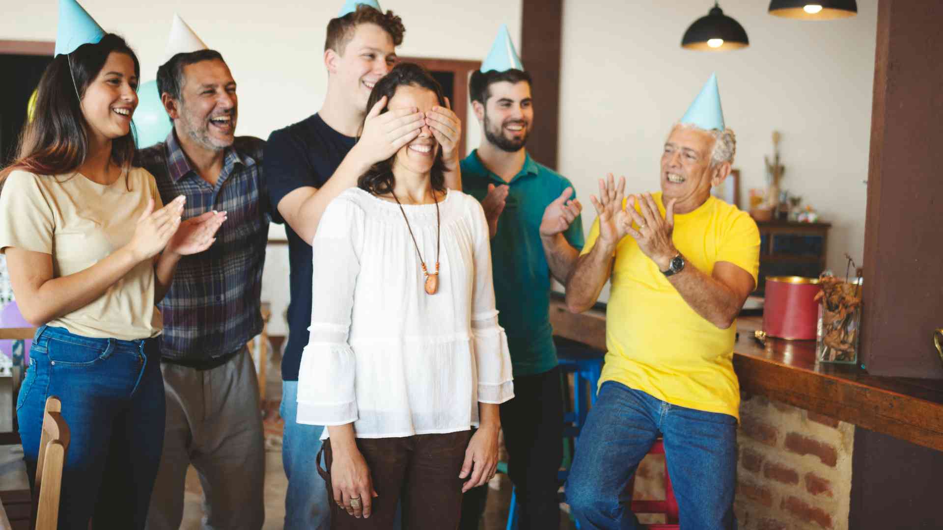 Woman preparing a surprise for her husband with a warm, loving expression, representing thoughtful gestures in marriage